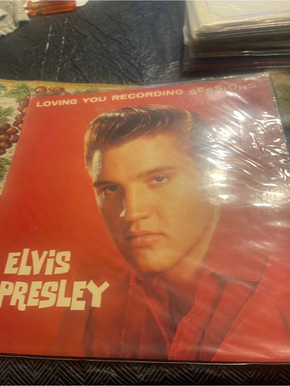 Elvis Presley Loving You Recording Sessions lp